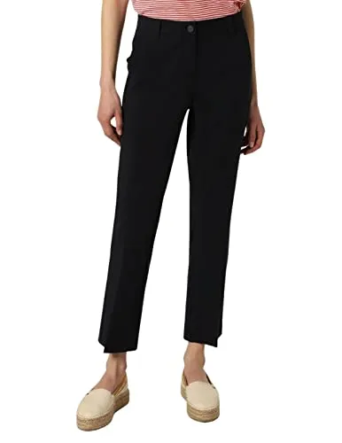 Cambio Hose Renira in Schwarz, Größe 46/29 - Stoffhose mit eleganten Bügelfalten, ideal für schicke Anlässe und einen stilvollen Look.
