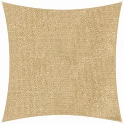 Schneider Sonnensegel Teneriffa, quadratisch 360 x 360 cm - Hochwertiger Sonnenschutz aus reißfestem HDPE-Gewebe mit 90% UV-Schutz. Verrottungsfest und wasserabstoßend, ideal für Garten und Terrasse.