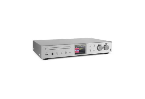 Auna iTuner CD HiFi-Receiver - HiFi-Receiver mit integriertem Internet/DAB+/FM Radio, über 40.000 Sendern und Spotify Connect für grenzenloses Audiovergnügen.