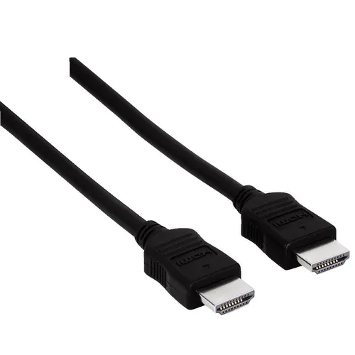 Hama HDMI Kabel 3 m - High Speed Monitorkabel mit robustem Kunststoffmantel, ideal für PC, TV und Gaming mit perfektem Sound dank ARC