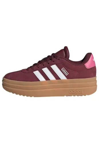adidas VL COURT BOLD Plateausneaker für Kinder - Sneaker mit sportlichem Design inspiriert von den adidas Gazelle Bold, aus hochwertigem Leder und Synthetik, ideal für aktive Kinder.