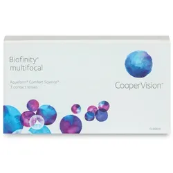 Biofinity Multifocal N Monatslinsen (3er Pack) - Genießen Sie klare Sicht in allen Entfernungen mit den Biofinity Multifocal N Monatslinsen. Diese Premium-Linsen bieten höchsten Tragekomfort und sind ideal für den täglichen Einsatz.