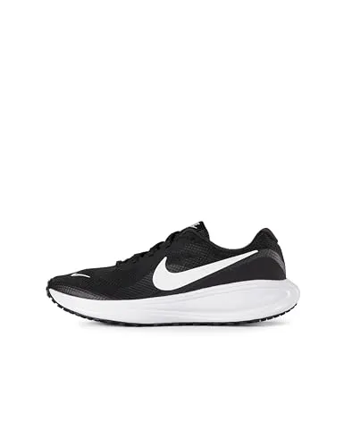 Nike Revolution 8 Damen Laufschuh - schwarz - Indoorschuhe mit gepolsterter Mittelsohle für Komfort und Energieeffizienz, atmungsaktivem Obermaterial und flexibler Außensohle für sicheren Halt auf verschiedenen Untergründen.
