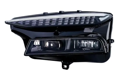 HELLA Hauptscheinwerfer links 12 V LED Matrix für AUDI A6 - Hochwertiger Hauptscheinwerfer für AUDI A6, links, mit 7 Leuchtefunktionen und Seitenmarkierungslicht. SAE-geprüft für optimale Sicht und Sicherheit im Straßenverkehr.