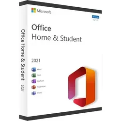 Microsoft Office 2021 Home and Student - Sofortdownload für Windows, günstiger Einstieg in die digitale Büroarbeit mit Word, Excel und PowerPoint