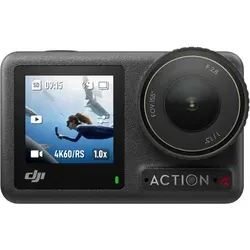 DJI Osmo Action 4 Angel-Bundle - Action-Cam mit herausragender Bildstabilisierung und wasserdichtem Design, perfekt für Abenteuer und Sportaufnahmen.