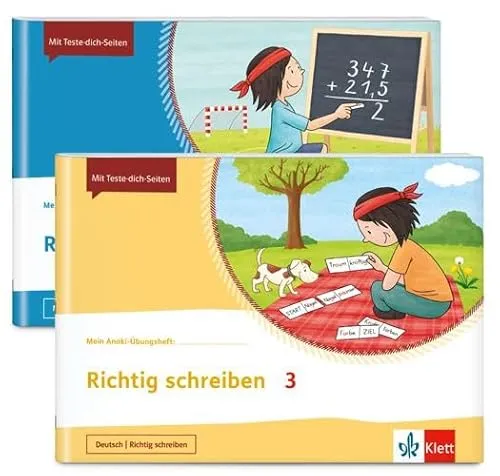 Paket Richtig schreiben / Richtig rechnen 3: 2 Hefte im Paket: Richtig schreiben | Richtig rechnen Klasse 3 (Mein Anoki-Übungsheft)