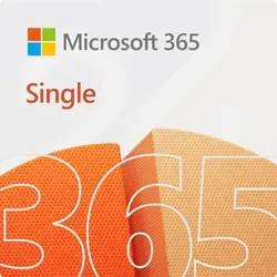 Microsoft 365 Single FPP - 1 Jahr - Büroanwendungen für PC und Mac, mit Zugriff auf Word, Excel, PowerPoint und 1 TB OneDrive-Cloudspeicher für effizientes Arbeiten und sichere Dateispeicherung.