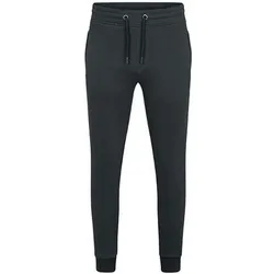 HRM Unisex 1500 Premium Joggingpants I Fair Trade Jogginghose Damen & Herren, 285 g/m² I Aus 70% Baumwolle & 30% recyceltem Polyester, Darkgrey, L