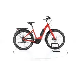Velo de Ville AES 400 City E-Bike Tiefeinsteiger 2022 - Rot 48 cm - E-Bikes, ideal für Stadtfahrten mit Shimano Steps System, kraftvoller 60 Nm Motor und 504 Wh Akku für lange Strecken.