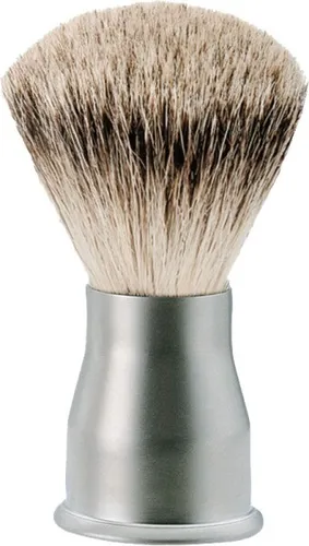 Erbe Solingen Shave Brush 6581 Black - Hochwertiger Rasierpinsel - Rasierzubehör für eine professionelle Rasur zu Hause, sorgt für perfekten Schaum und ein Barbershop-Erlebnis.