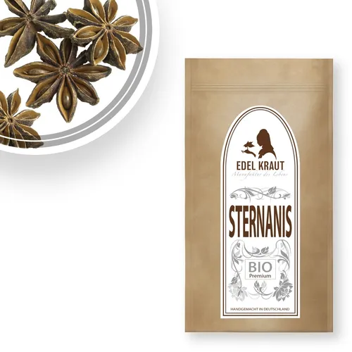 100g BIO Sternanis ganz | EDEL KRAUT Hocharomatisch - Star Anise