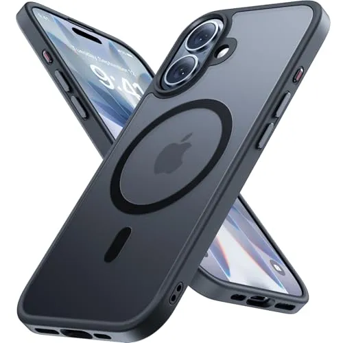 Miracase iPhone 17 Hülle mit MagSafe - Militärschutz & Magnetkraft - Robuste Handyhülle für iPhone 17 (6,3 Zoll) mit verbesserter MagSafe-Kompatibilität. Bietet starken Schutz durch militärische Standards und eine elegante, griffige Oberfläche. Ideal für den täglichen Einsatz.