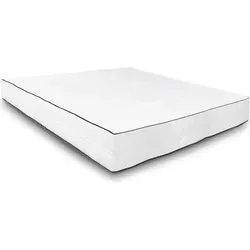 Zonen Matratze Sleezzz Superior 140 x 200 cm - Ergonomische Matratze mit 7 Zonen für optimale Wirbelsäulenunterstützung, wendbar mit Härtegraden H3/H4 und atmungsaktivem Komfortschaum, ideal für Allergiker.