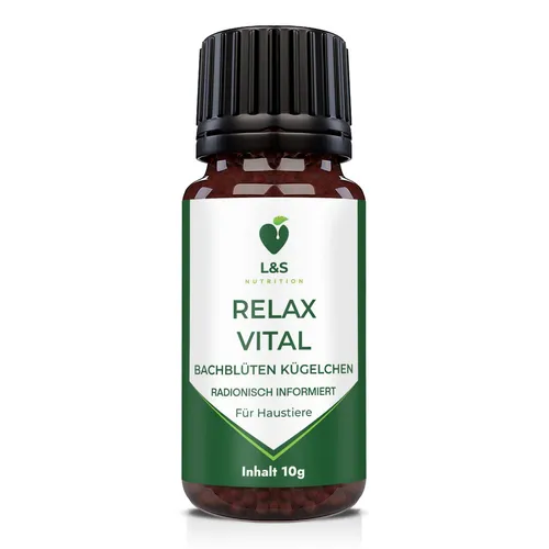 LS & C Nutrition | Relax Vital Kügelchen | für Haustiere