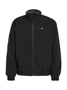Tommy Jeans Herren Jacke Essential Padded Jacket - Schwarz (Black), M, zeitloses Design mit optimaler Passform und zwei praktischen Taschen für jeden Anlass