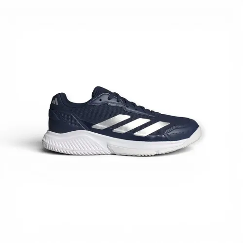 adidas Performance COURTQUICK PADEL SCHUH - Dynamischer Padelschuh mit leichtem Textil-Obermaterial und stabilisierender Slingframe-Konstruktion. Ideal für schnelle Bewegungen und Komfort dank flexibler Bounce-Zwischensohle. Hergestellt aus recycelten Materialien.