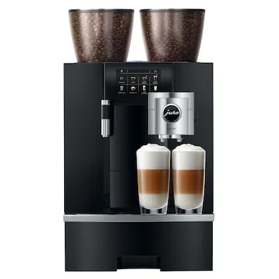 JURA GIGA X8c (EB) - Hochleistungs-Kaffeevollautomat mit Festwasseranschluss - Kaffeevollautomaten für bis zu 200 Tassen täglich, mit innovativem Touch-Display und automatischer Mahlwerkseinstellung für perfekten Kaffeegenuss.