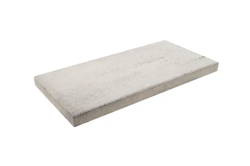EHL Terrassenplatte Bellaria Weiß-Anthrazit-nuanciert 80 cm x 40 cm x 5 cm