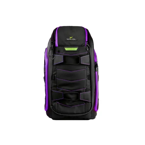 Torvol Quad Pitstop Backpack PRO V2 FPV Drohnen Rucksack Lila Purple - Hochwertiger Rucksack für FPV-Drohnen, bietet optimalen Schutz und viel Stauraum für Equipment. Ideal für den professionellen Einsatz.