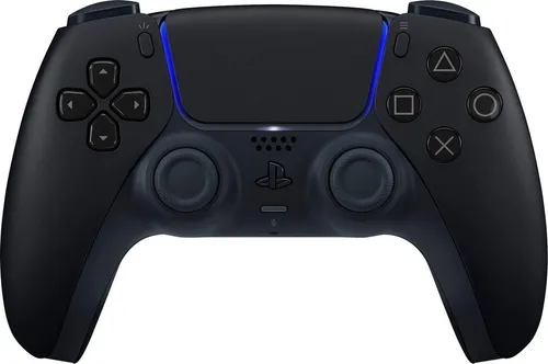 Sony PlayStation 5 DualSense Kabelloser Controller Midnight Black - Haptisches Feedback und dynamische Trigger-Effekte für ein immersives Spielgefühl, kompatibel mit PC und Mobilgeräten