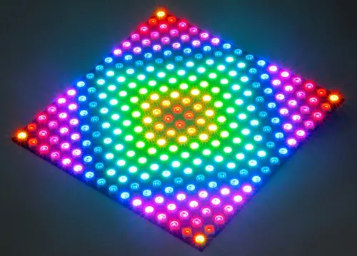 DIGI-DOT Panel 16x16 Matrix WS2812B 256 ultrahelle RGB LED m. WS2811 Chip