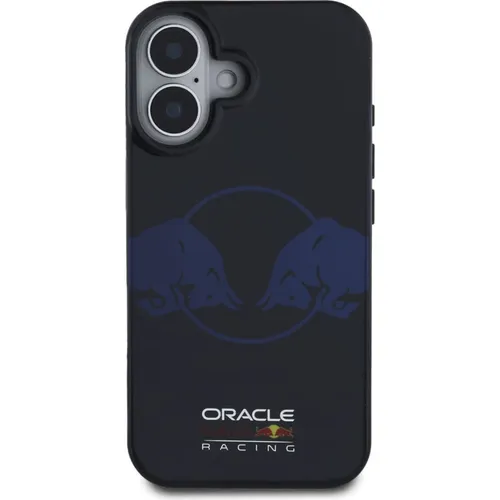Red Bull iPhone 16 Hülle Case Cover MagSafe IML Two Bulls navy