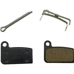 Schwarze semimetallische Pads mit Griff und Stift für Elektroroller