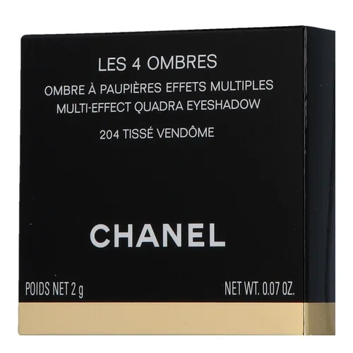 Chanel Les 4 Ombres de Chanel Nr.204 Tisse Vendome 1,2 g - Lidschatten mit 4 harmonischen Farben, ideal für ein elegantes Augen-Make-up und langanhaltende Farbintensität.