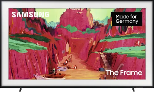 Samsung 75" The Frame Pro 4K Vision AI Smart TV (2025) - 189 cm (75 Zoll) ArtLED-Fernseher mit 4K Ultra HD Auflösung (3840x2160 Pixel) für beeindruckende Bildqualität und innovatives Design, das Kunstwerke präsentiert.
