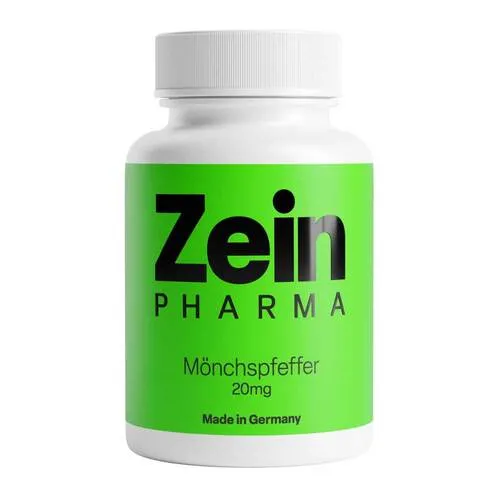 Mönchspfeffer 20mg von ZEINpharma - Hochdosiertes Nahrungsergänzungsmittel mit 10:1 Mönchspfeffer Extrakt, ideal zur Unterstützung des hormonellen Gleichgewichts, vegan und ohne künstliche Zusatzstoffe.