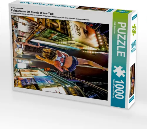 Calvendo Ein Motiv aus dem Kalender Poledance on the Streets of New York 1000 Teile Puzzle hoch 480x640mm, Meutzner Dirk; 7368484