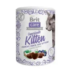 BRIT CARE Cat Snack Superfruits Kitten 100g - Getreidefreies Leckerli für Kätzchen, mit 5% Rabatt-Code BRIT-5