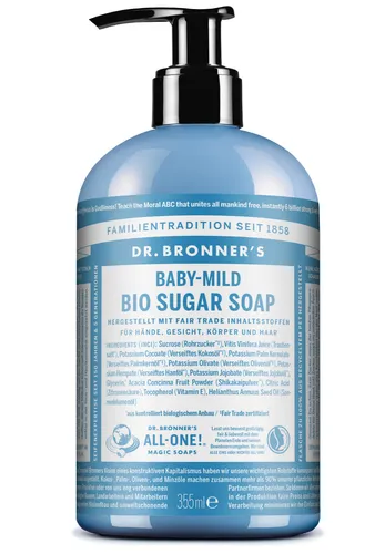 Bio Sugar Soap Baby-Mild (neutral) 355 ml