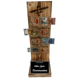 Eiserne Reserve® Geschenkbox Alles Gute zur Kommunion - Die Eiserne Reserve - Mausefalle Geldgesche braun