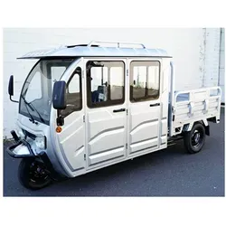 Urban Hopper Cargo Volt Pro Twin - Doppelkabine 2-Sitzer Elektroroller - Sonstige Kategorie mit 3000 W Leistung, bis 25 km/h schnell und einer Reichweite von bis zu 50 km. Ideal für umweltfreundliche Transporte.