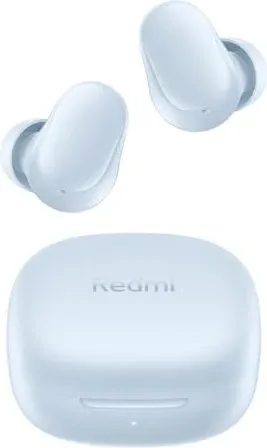 Xiaomi Redmi Buds 6 Play - Blue BHR9283GL - True-Wireless-In-Ear-Kopfhörer mit 10-mm-Dynamiktreiber und AI-Rauschunterdrückung. Genießen Sie bis zu 36 Stunden Spielzeit und spritzwassergeschützten Tragekomfort für Sport und Alltag.