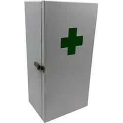 Medizinschrank für Hausapotheke - Praktischer Medikamentenschrank - Robuster Medizinschrank aus Eisen, ideal zur sicheren Aufbewahrung von Medikamenten. Maße: 21x15,5x42 cm, in verschiedenen Farben erhältlich. Herstellergarantie: 1 Jahr.