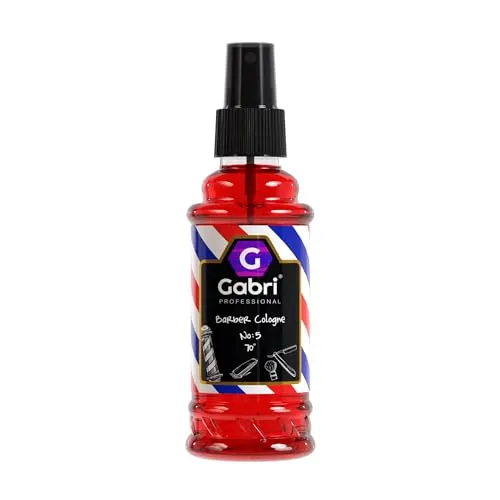 Gabri Barber Cologne | After Shave Spray für Männer | Rasur Duftwasser Aromatisch-Intensiv | Barber Eau de Cologne mit praktischen Pump-Spender | Turkish Cologne (No5, 150 ml (1er Pack))