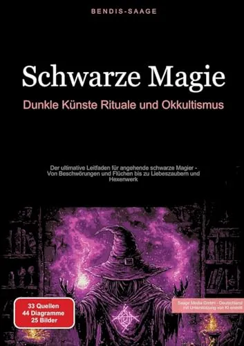 Schwarze Magie: Dunkle Künste, Rituale und Okkultismus - Sozialwissenschaften - Der ultimative Leitfaden für angehende schwarze Magier mit umfassenden Anleitungen zu Beschwörungen, Flüchen und Liebeszaubern.