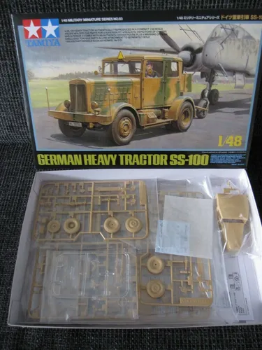 German Heavy Tractor SS-100 von Tamiya im Maßstab 1:48 *NEU*