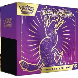 Pokemon Karmesin & Purpur SV1DE Top Trainer Box Miraidon (deutsch) - 9 Booster Packs