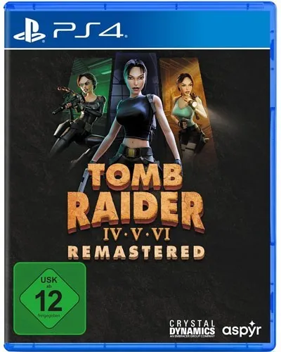 Tomb Raider 4-6 Remastered für Playstation 4 - Neuware, Lieferbar 23.10.25 - Action & Abenteuer Spiel mit überarbeiteter Grafik und Gameplay-Verbesserungen, ideal für Fans der Tomb Raider-Serie.