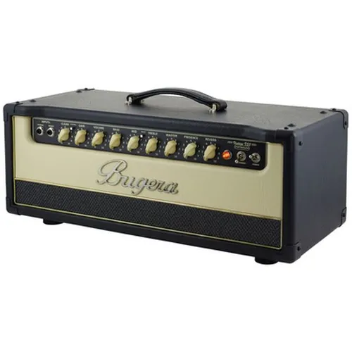 Bugera V55 HD Infinium Head Gitarrenverstärker - Verstärker mit 55 Watt, Röhren-Technologie und Infinium Tube Life für langen Klanggenuss. Ideal für Bühnen und Studio mit integriertem Reverb und Vintage EQ.