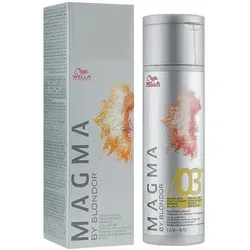Wella Magma by Blondor /44 Rot Intensiv - 120 g - Coloration für intensive Rottöne, sanfte Aufhellung in einem Schritt und optimal für Freihand-Techniken. Haltbarkeit bis zu 15 Haarwäschen.