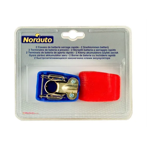 Norauto Batteriepolklemmen mit Schnellverschluss, 2 Stück