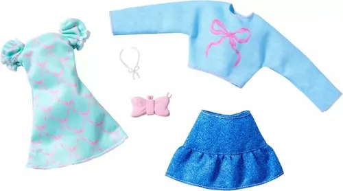 Barbie ubranka + akcesoria 2-pak HYV05 Mattel 194735255757