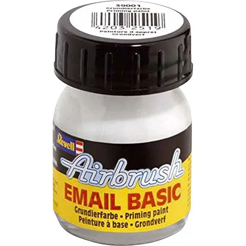 Revell 39001 - Airbrush Email Basic 25ml, optimale Grundierungsfarbe für präzise Lackieraufträge im Modellbau