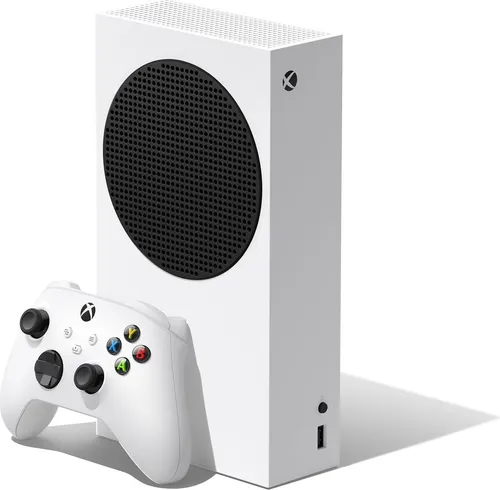 Microsoft Xbox Series S Spielkonsole - Konsolen mit 512 GB SSD, HDR und 3D-Raumklang für ein beeindruckendes Gaming-Erlebnis in kompakter Form.