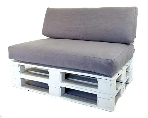 Mayaadi-Home Sitzkissen MH-UQ-01 Grau 120x80x15 cm - Hochwertiges Sitzkissen aus 100% Polyester, ideal für Komfort und Stil. Waschbar bis 30 °C, gefertigt in Europa. Perfekt für entspannte Stunden im Freien oder Zuhause.